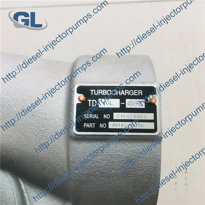 Turbocompressor GENUÍNO NOVO TD10L do turbocompressor 49181-03910 para Perkins Engine