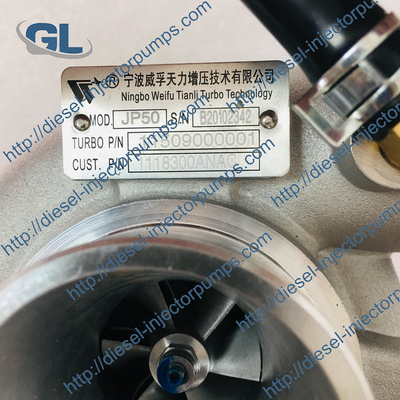 JP50 turbocompressor 1118300ANAC 1150900001-1 11509000011 JE4D25Q5A para o motor do Euro V de ISUZU 2.5L
