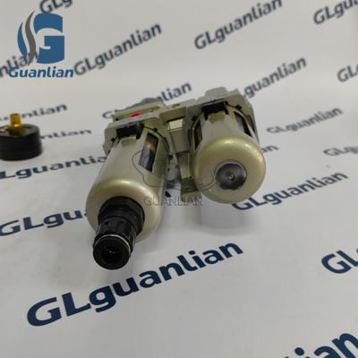 Unidade Combinada de Tratamento de Fonte de Ar com Regulador de Pressão Filtro Pneumático Regulador AW3000-03D