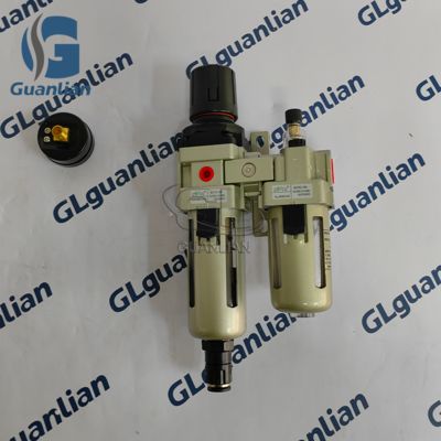 Unidade Combinada de Tratamento de Fonte de Ar com Regulador de Pressão Filtro Pneumático Regulador AW3000-03D