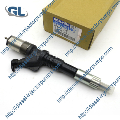 Injetor de combustível diesel de Denso 095000-1211 095000-1210 095000-0800 095000-0801 para KOMATSU