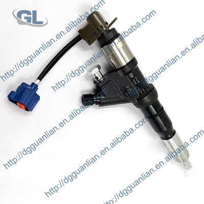 Injetor diesel genuíno 095000-5220 do trilho do ommon 095000-5225 095000-5226 23670-E0340 23670-E0341 23910-1240 para HINO E13C