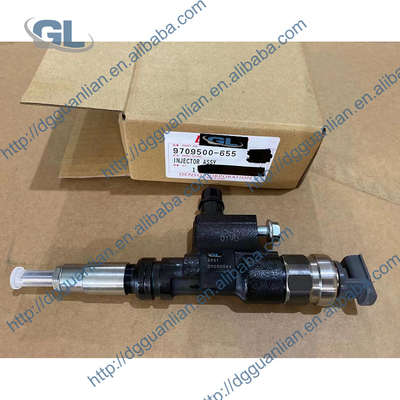 Injetor comum diesel genuíno 095000-6550 do trilho 095000-6551 23670-E0190 para o ônibus N04C de HINO