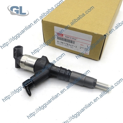 Injetor de combustível comum genuíno do trilho 295050-0930 295050-0933 8-98178247-0 8-98178247-3 para ISUZU 4JH1