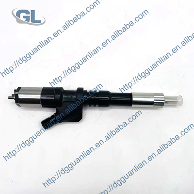 Injetor comum diesel do trilho 095000-0801 095000-0800 6156-11-3100 para a máquina escavadora PC450-7/With de KOMATSU uns 470-5 SAA6D125E-3