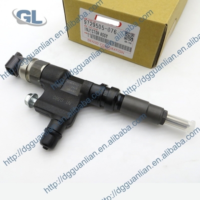 Injetor de combustível novo genuíno 295050-0760 para HINO N04C 23670-E0250 23670-E0380 23670-E9260 23670E9260