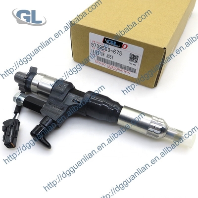 Injetor comum diesel genuíno do trilho 095000-6750 095000-6753 para HINO J08E 23670-E0030 23670-E0031 23670E0030