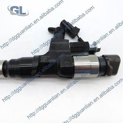 Injetor de combustível diesel genuíno e novo 095000-6600 095000-6603 para HINO J08E 23670-E0040 23670-E0041