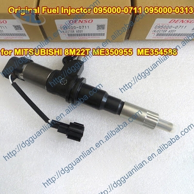 Injetor de combustível genuíno 095000-0710 095000-0711 095000-0310 095000-0313 para MITSUBISHI 8M22T ME350955 ME354588